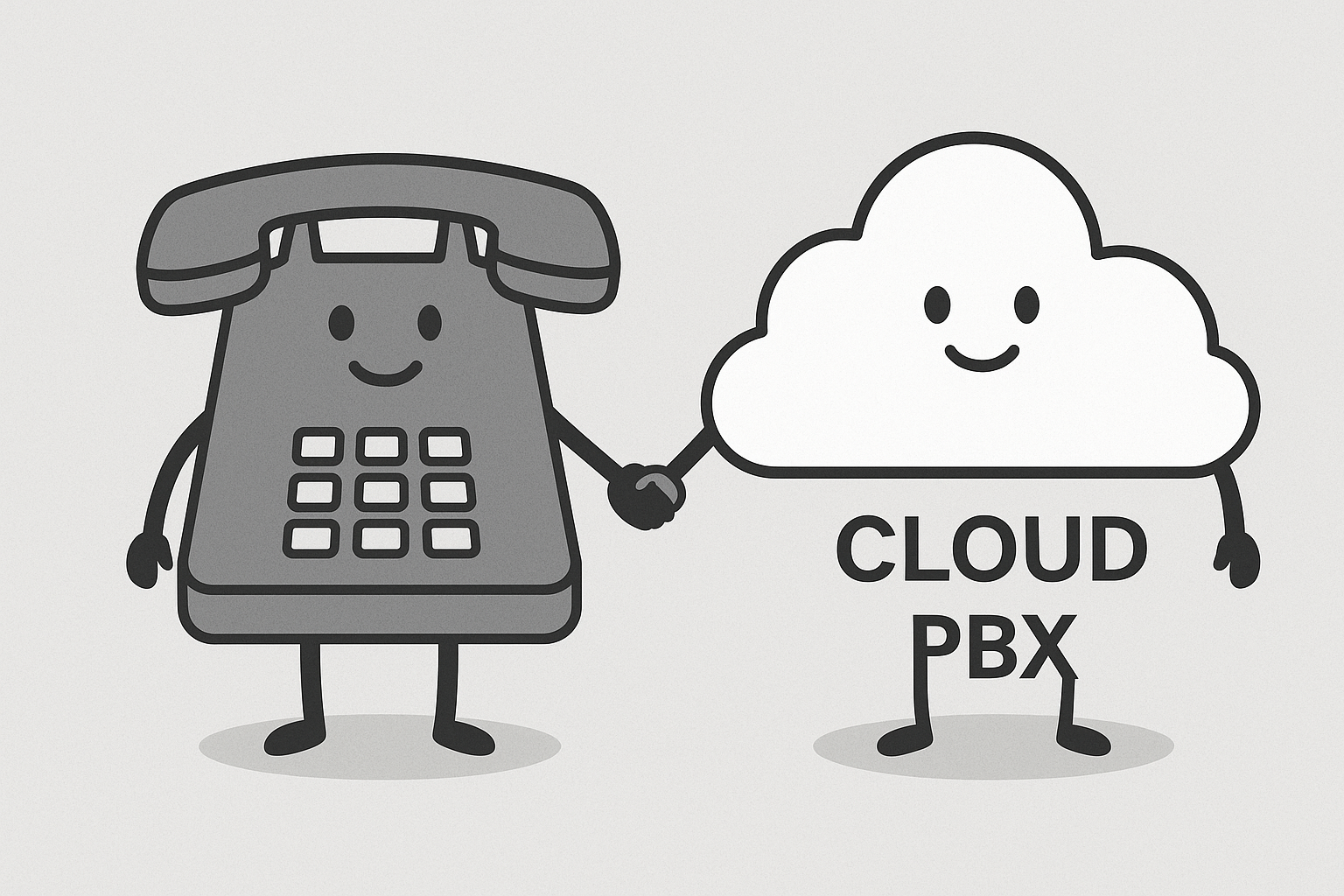 固定電話転送と、クラウドPBXを組み合わせて利用する