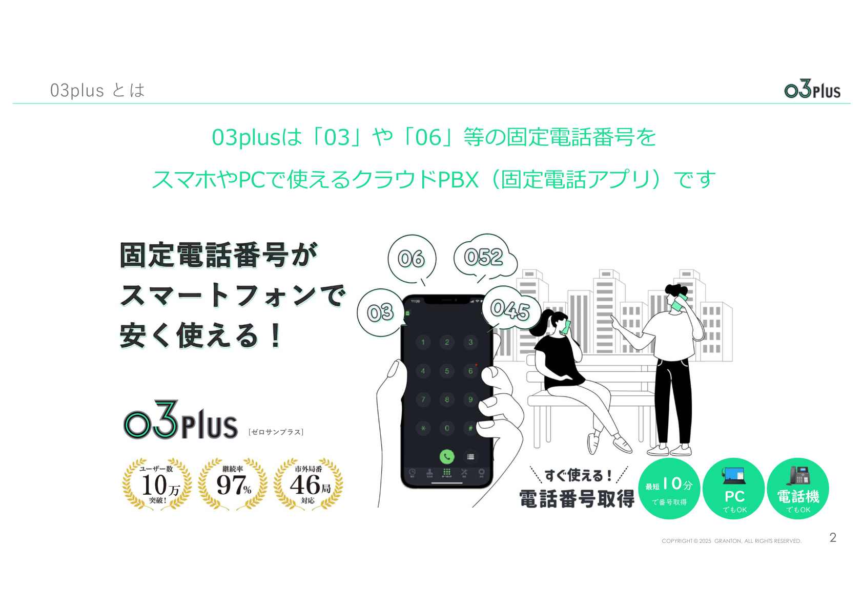 03plus概要資料